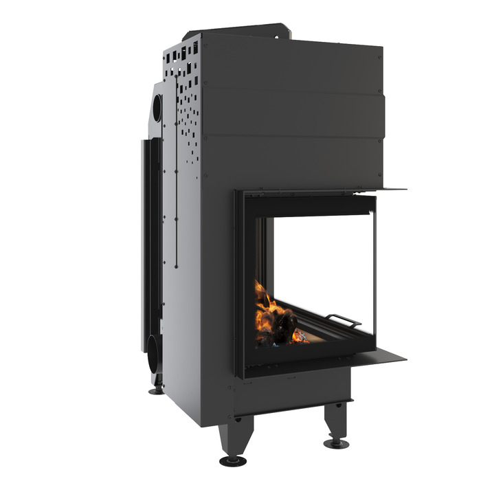 Каминная топка угловая SAVEN Energy Up 85х50х47L (17,0 kW) ECO. Фото 3D