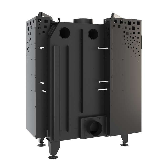 Каминная топка угловая SAVEN Energy Up 85х50х47L (17,0 kW) ECO. Фото 3D