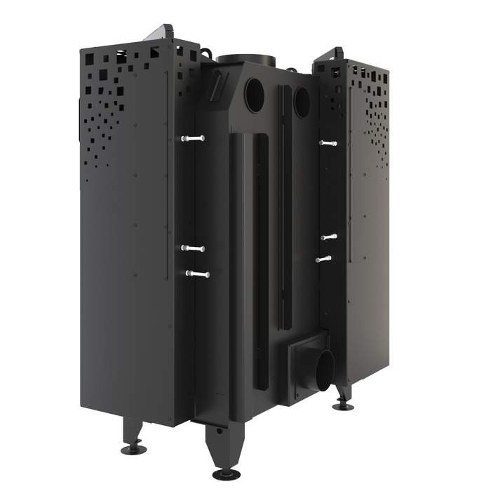 Каминная топка угловая SAVEN Energy Up 85х50х47L (17,0 kW) ECO. Фото 3D