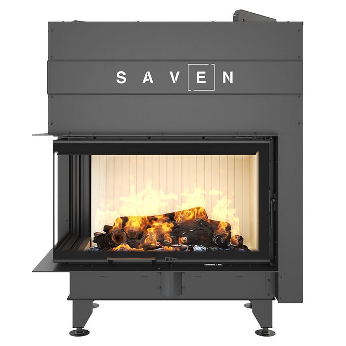 Каминная топка угловая SAVEN Energy Up 85х50х47L (17,0 kW) ECO. Фото 4