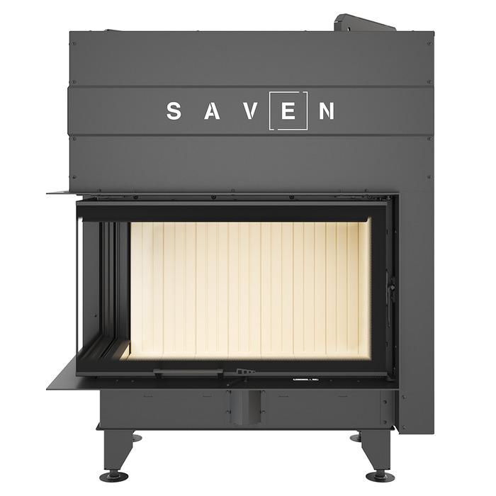 Каминная топка угловая SAVEN Energy Up 85х50х47L (17,0 kW) ECO. Фото 7