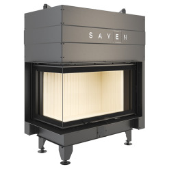 Каминная топка угловая SAVEN Energy Up 85х50х47L (17,0 kW) ECO. Фото 6