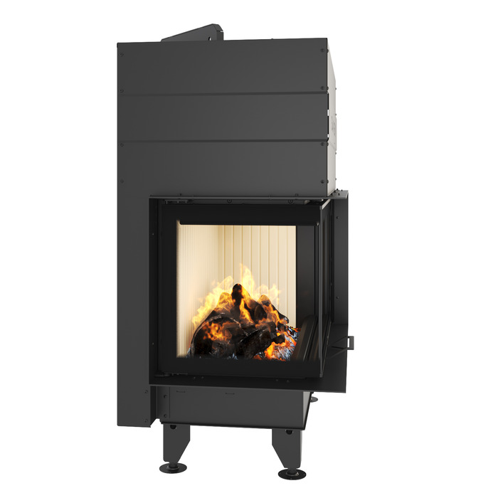 Камінна топка кутова SAVEN Energy Up 85х50х47L (17,0 kW) ECO. Фото 3D