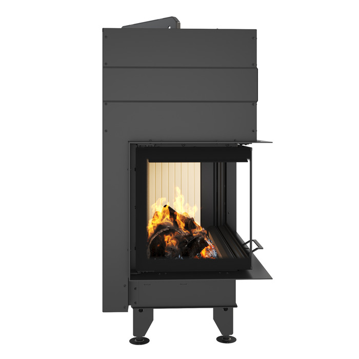 Камінна топка кутова SAVEN Energy Up 85х50х47L (17,0 kW) ECO. Фото 3D
