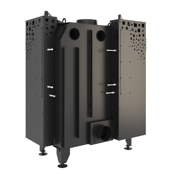 Камінна топка кутова SAVEN Energy Up 85х50х47L (17,0 kW) ECO. Фото 3D