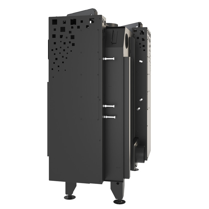 Камінна топка кутова SAVEN Energy Up 85х50х47L (17,0 kW) ECO. Фото 3D