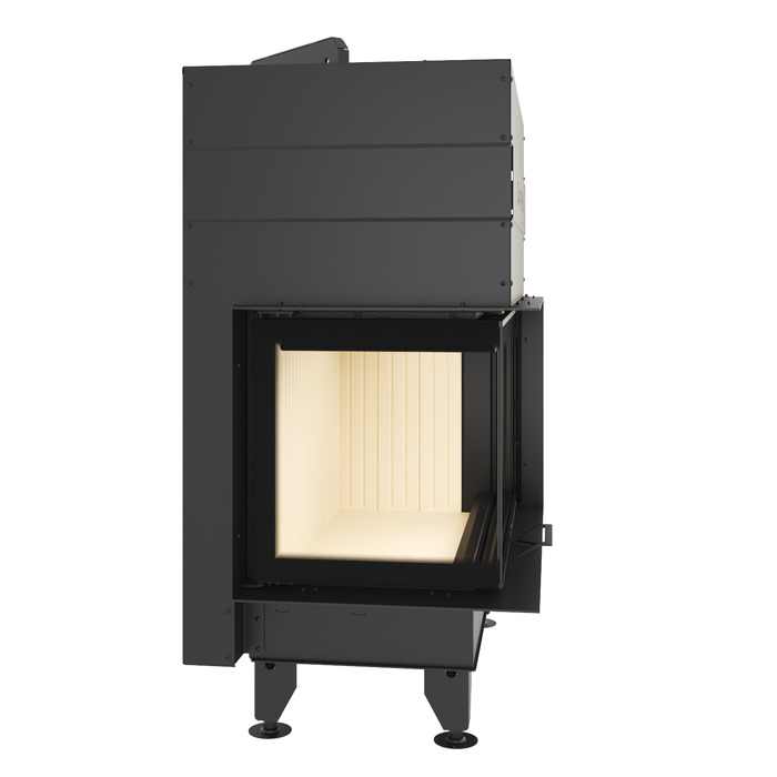 Камінна топка кутова SAVEN Energy Up 85х50х47L (17,0 kW) ECO. Фото 3D