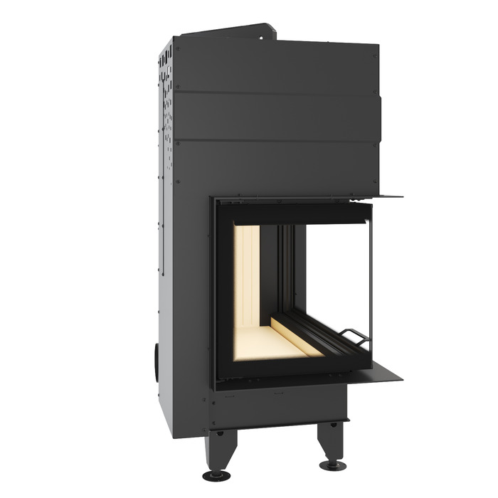 Камінна топка кутова SAVEN Energy Up 85х50х47L (17,0 kW) ECO. Фото 3D