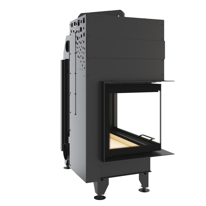 Камінна топка кутова SAVEN Energy Up 85х50х47L (17,0 kW) ECO. Фото 3D