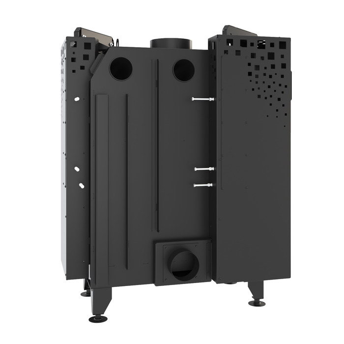 Камінна топка кутова SAVEN Energy Up 85х50х47L (17,0 kW) ECO. Фото 3D