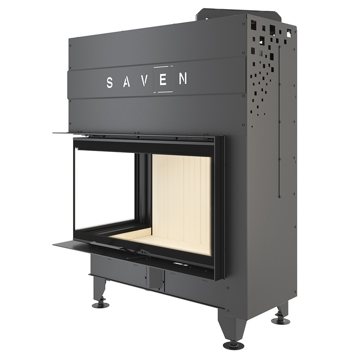 Камінна топка кутова SAVEN Energy Up 85х50х47L (17,0 kW) ECO. Фото 8
