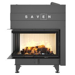 Камінна топка кутова SAVEN Energy Up 85х50х47L (17,0 kW) ECO. Фото 4