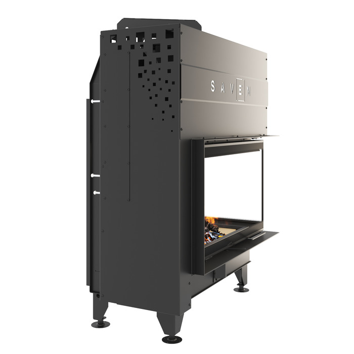 Fireplace insert SAVEN Energy Up 85х50х47R (17,0 kW) ECO. Photo 3D