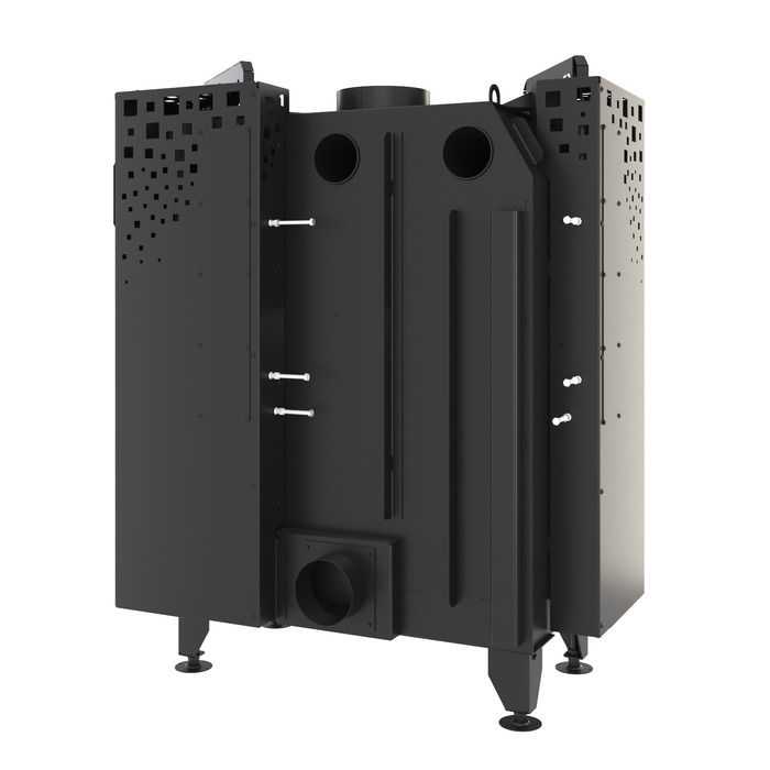 Fireplace insert SAVEN Energy Up 85х50х47R (17,0 kW) ECO. Photo 3D