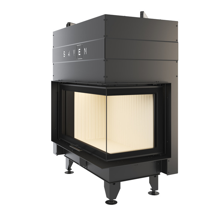 Fireplace insert SAVEN Energy Up 85х50х47R (17,0 kW) ECO. Photo 3D