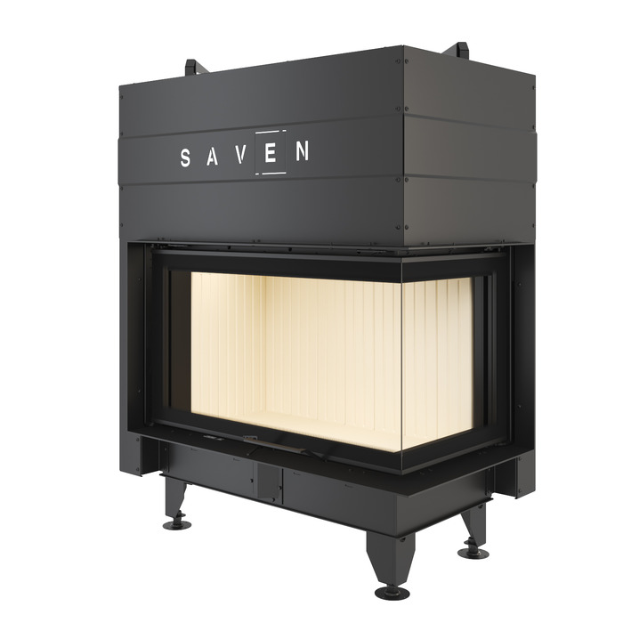 Fireplace insert SAVEN Energy Up 85х50х47R (17,0 kW) ECO. Photo 3D