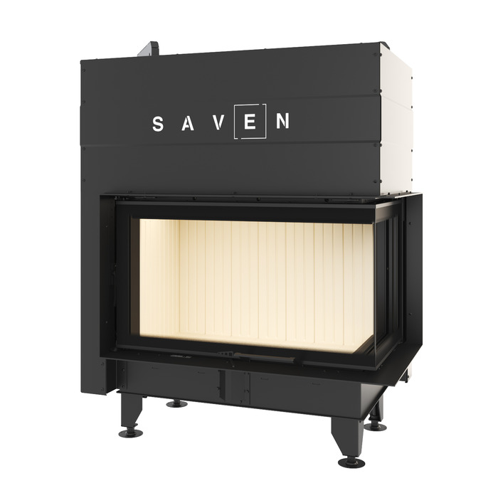 Fireplace insert SAVEN Energy Up 85х50х47R (17,0 kW) ECO. Photo 3D