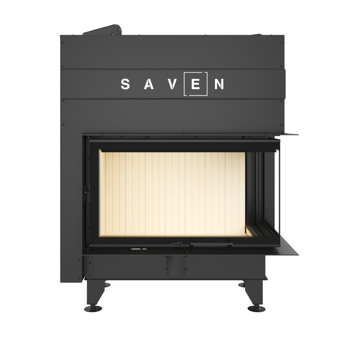 Fireplace insert SAVEN Energy Up 85х50х47R (17,0 kW) ECO. Photo 3D