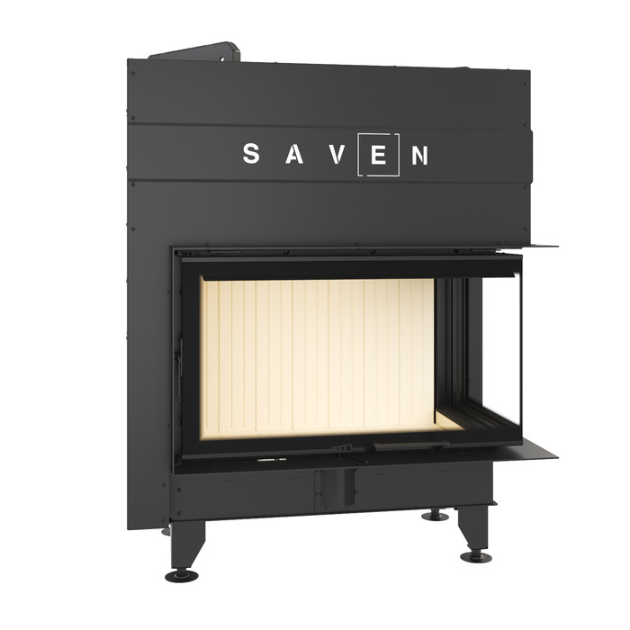 Fireplace insert SAVEN Energy Up 85х50х47R (17,0 kW) ECO. Photo 3D