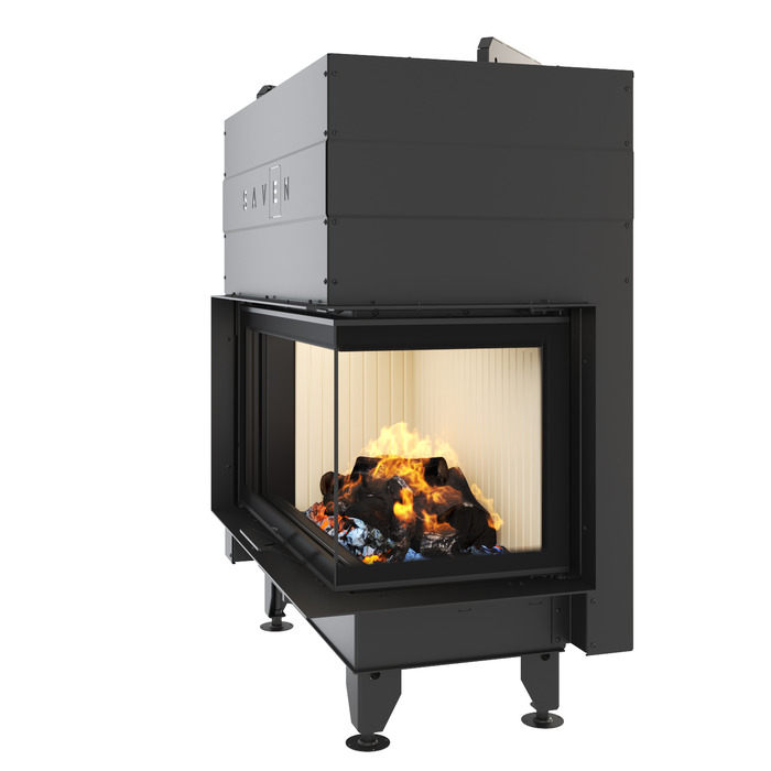 Fireplace insert SAVEN Energy Up 85х50х47R (17,0 kW) ECO. Photo 3D