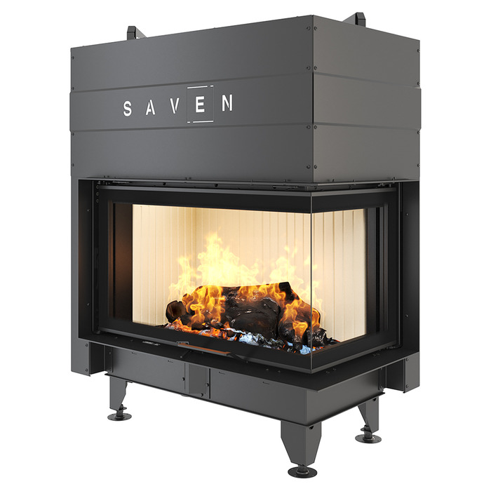 Fireplace insert SAVEN Energy Up 85х50х47R (17,0 kW) ECO