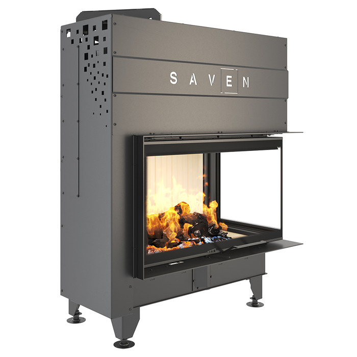 Fireplace insert SAVEN Energy Up 85х50х47R (17,0 kW) ECO. Photo 5