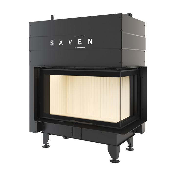 Wkład kominkowy SAVEN Energy Up 85х50х47R (17,0 kW) ECO. Zdjęcia 3D