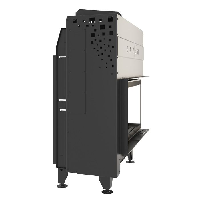 Wkład kominkowy SAVEN Energy Up 85х50х47R (17,0 kW) ECO. Zdjęcia 3D