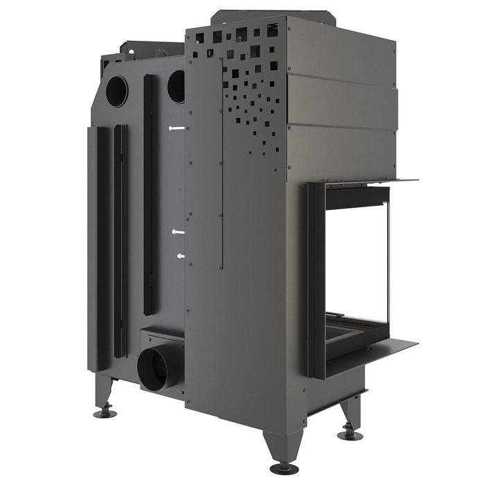 Камінна топка кутова SAVEN Energy Up 85х50х47L Black (17,0 kW) ECO. Фото 8