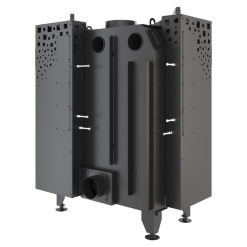 Fireplace insert SAVEN Energy Up 85х50х47R Black (17,0 kW) ECO. Photo 11