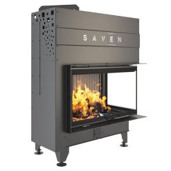 Камінна топка кутова SAVEN Energy Up 85x50x47R Black (17,0 kW) ECO. Фото 4