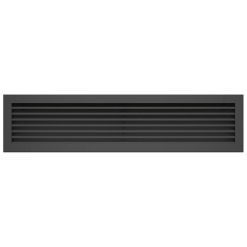 Fireplace ventilation grille SAVEN Hide 17х70 black