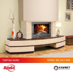 Камінна топка KAWMET W3 (16.7 kW). Фото 25