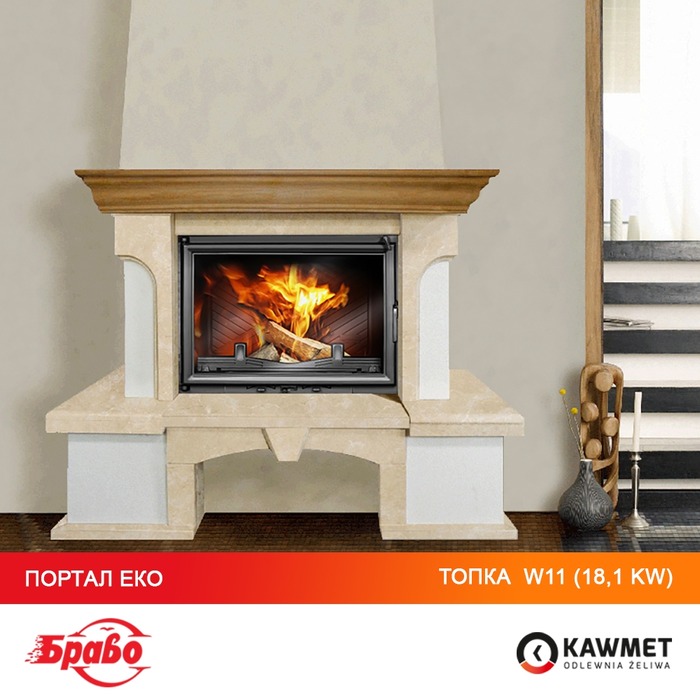 Камінна топка KAWMET W11 (18.1 kW). Фото 12