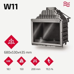 Камінна топка KAWMET W11 (18.1 kW). Фото 8