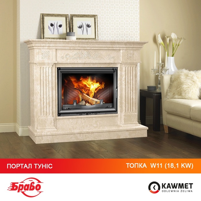 Fireplace insert KAWMET W11 (18.1 kW). Photo 17