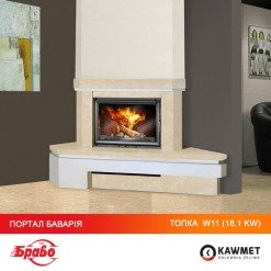 Fireplace insert KAWMET W11 (18.1 kW). Photo 19