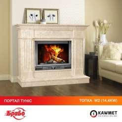 Камінна топка KAWMET W2 (14.4 kW). Фото 12