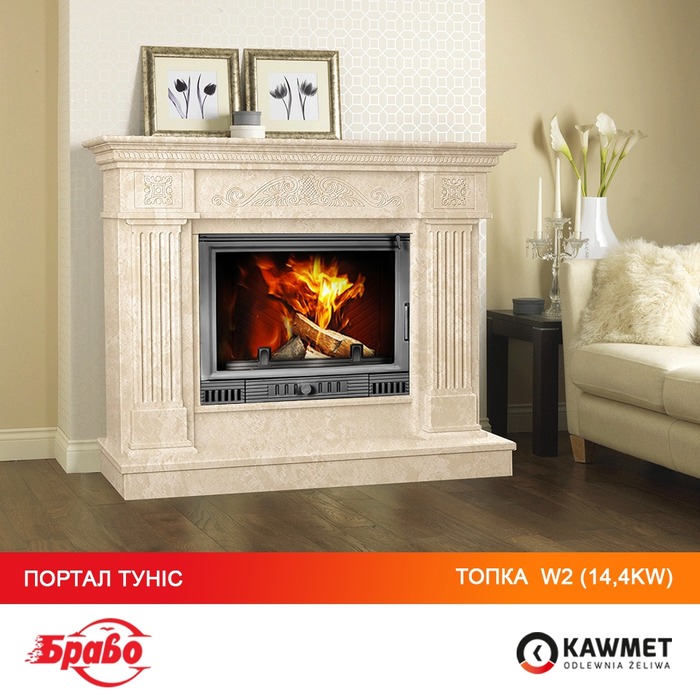 Камінна топка KAWMET W2 (14.4 kW). Фото 12