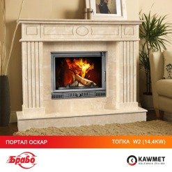 Камінна топка KAWMET W2 (14.4 kW). Фото 15