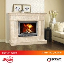 Камінна топка KAWMET W2 (14.4 kW). Фото 12