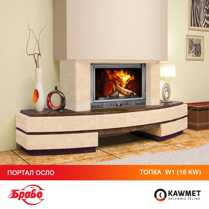 Камінна топка KAWMET W1 Feniks (18 kW). Фото 18