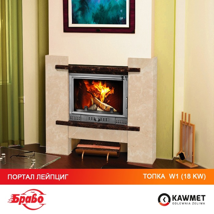 Камінна топка KAWMET W1 Feniks (18 kW). Фото 19