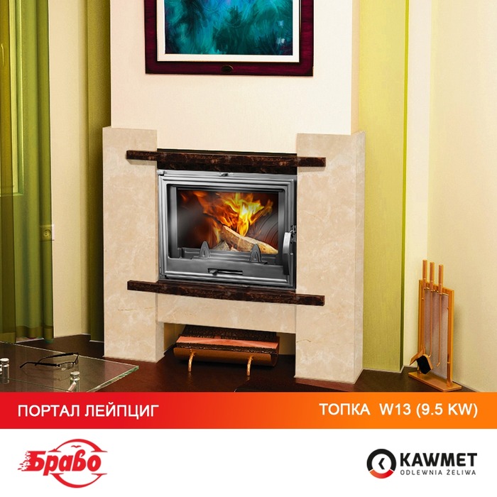 Камінна топка KAWMET W13 (9.5 kW). Фото 18