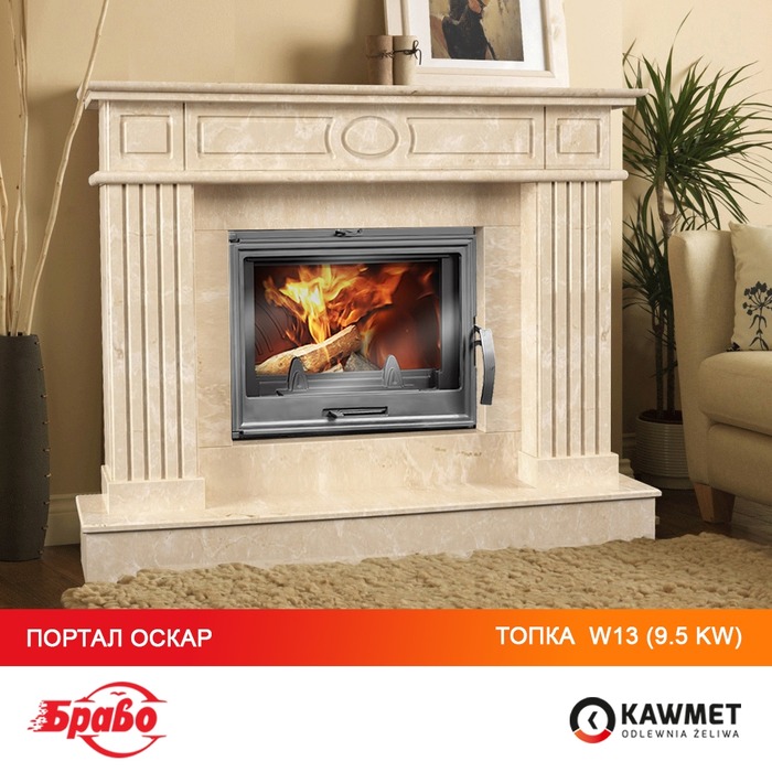 Камінна топка KAWMET W13 (9.5 kW). Фото 19