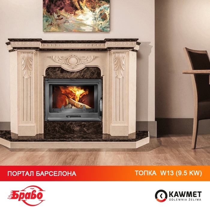 Камінна топка KAWMET W13 (9.5 kW). Фото 12