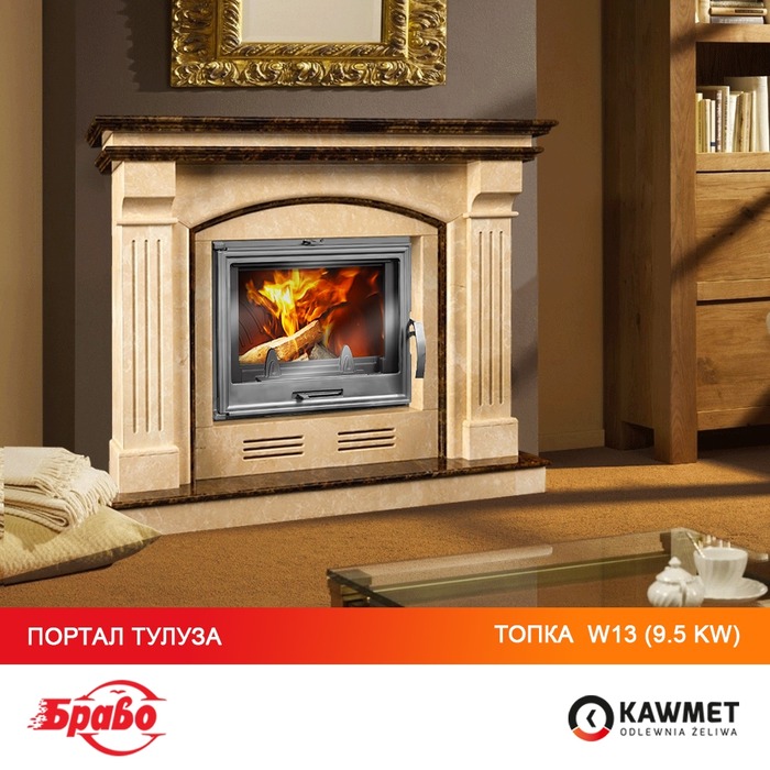 Камінна топка KAWMET W13 (9.5 kW). Фото 26