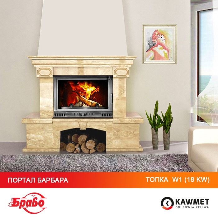 Камінна топка KAWMET W1 Herb (18 kW). Фото 10