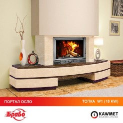 Камінна топка KAWMET W1 Herb (18 kW). Фото 17