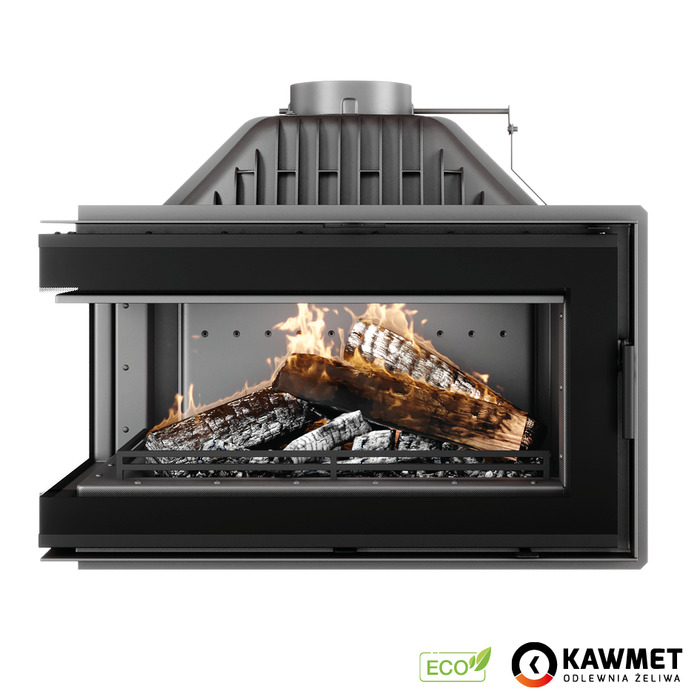 Камінна топка KAWMET W16 LB Black (13.5 kW) ECO. Фото 2